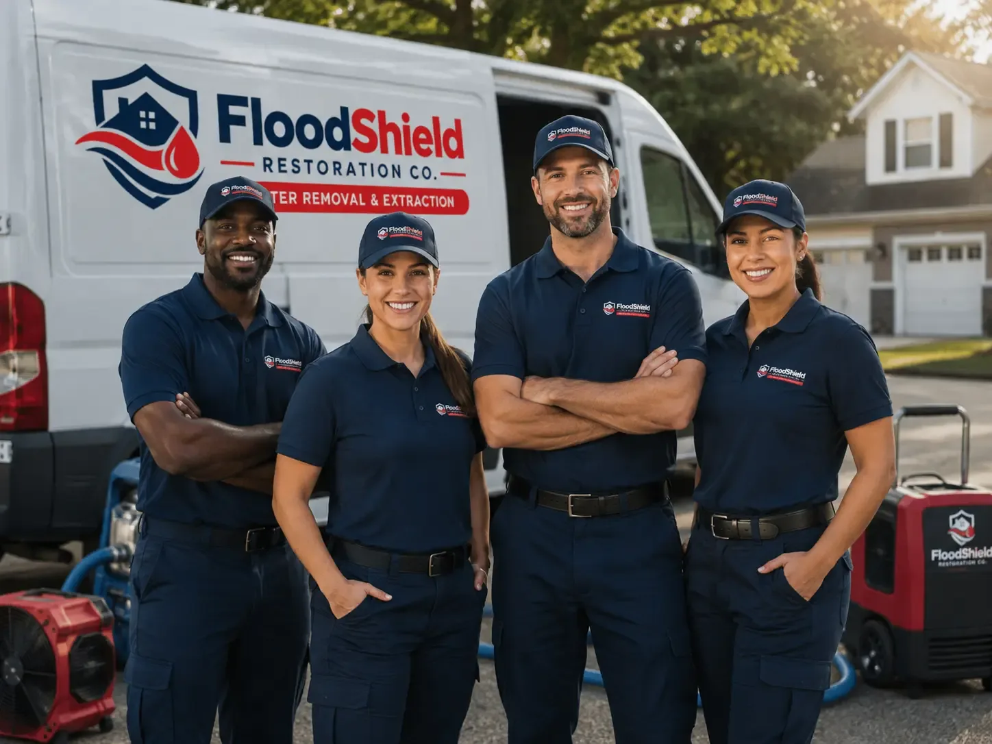 Flood Damage Restoration company in Blanchard, IA